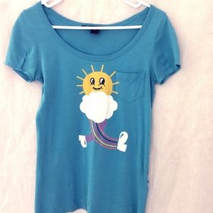 Marc by Marc Jacobs Blue Sunshine T shirt Size XS